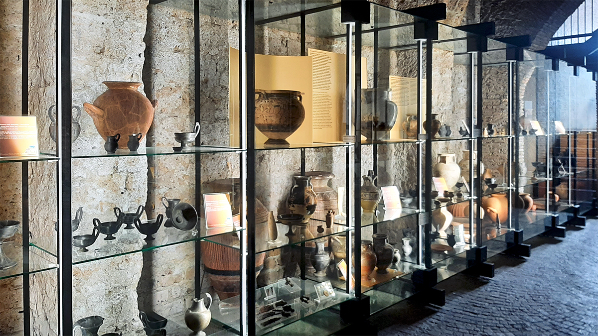 Museo Nacional Arqueológico Cerite (Cerveteri) - primera planta