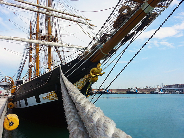The Palinuro Returns to Civitavecchia for a Short Stopover