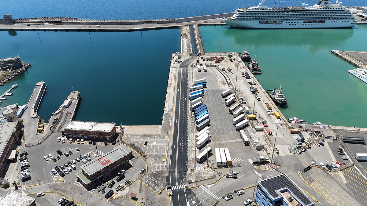 Nuovo collegamento con Antemurale - Porto di Civitavecchia