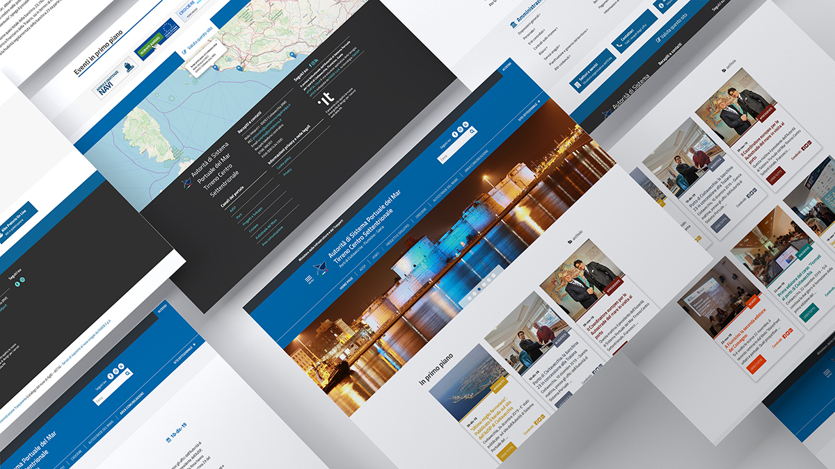 La nueva página web de la Autoridad del Sistema Portuario del Mar Tirreno Centro Septentrional ya está en línea