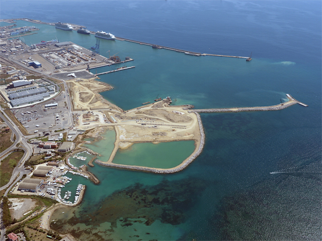 La Dársena de Ferris - Puerto de Civitavecchia