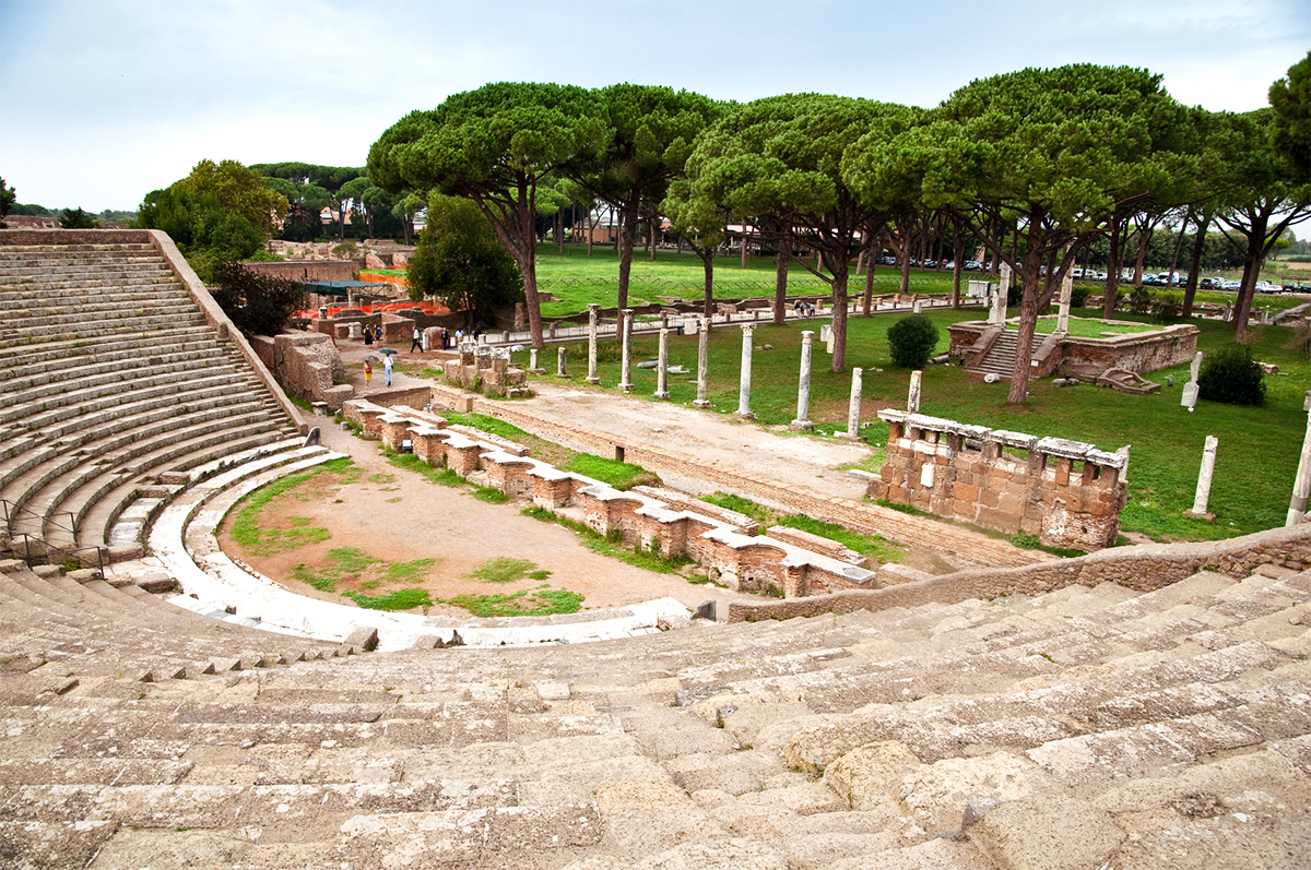 The Theater of Ostia Antica