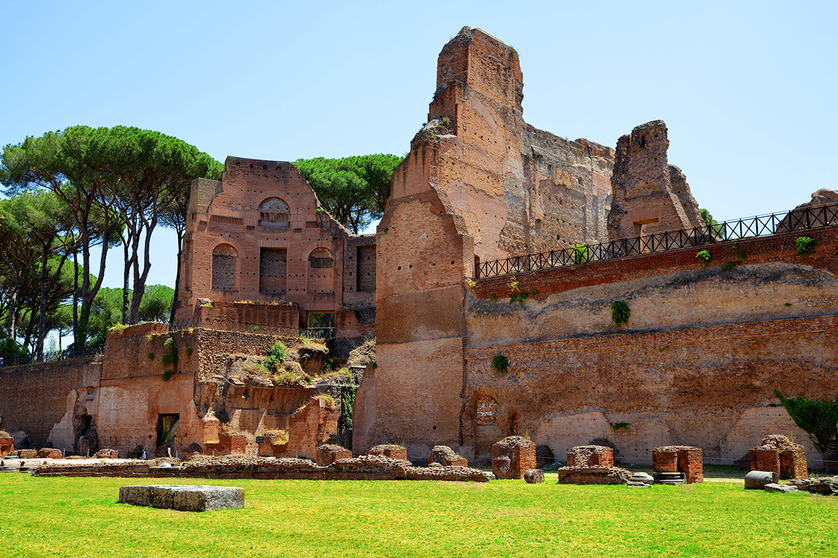 A stunning view of the Palatine
