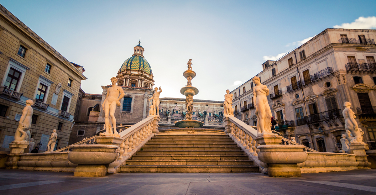 Palermo, Capital de la Cultura 2018 está conectada con Civitavecchia con los ferris de GNV