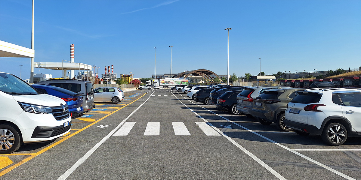 Parcheggio Nord - Porto di Civitavecchia