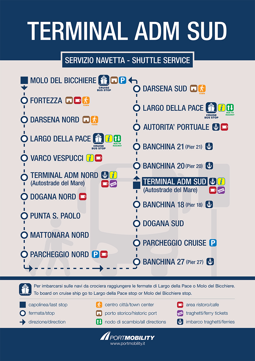 Ordinary Service shuttle bus port of civitavecchia: Blu Line Ordinary Service shuttle bus port of civitavecchia: Blu Line