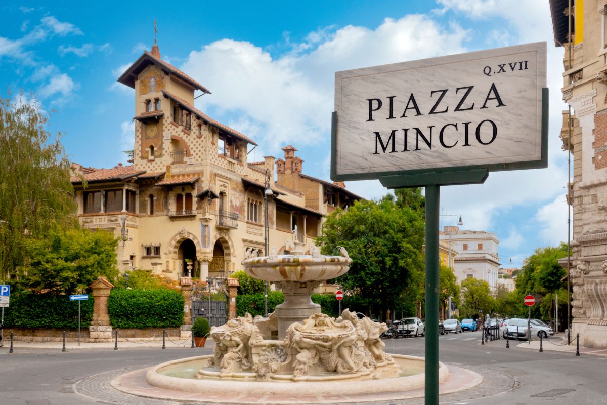 Piazza Mincio, Quartiere Coppedè - Roma