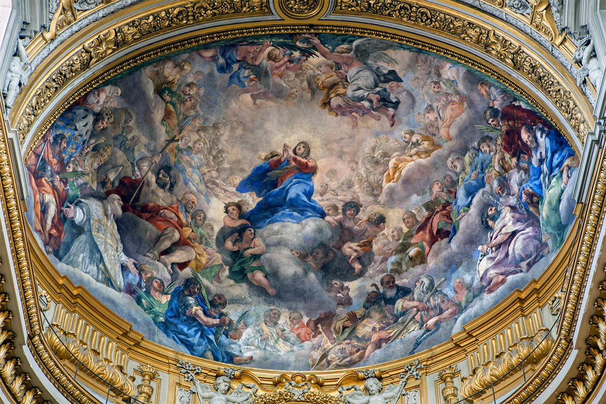 Santa Maria in Vallicella - Ábside de Pietro da Cortona