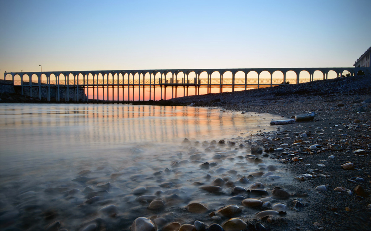 La playa del Pirgo de Civitavecchia - Foto de Anna Savino