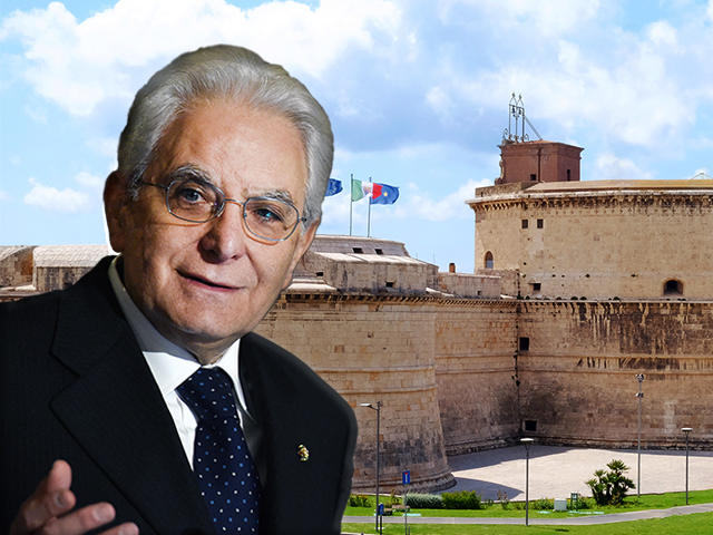 Mattarella a Civitavecchia per la Festa della Marina 2017