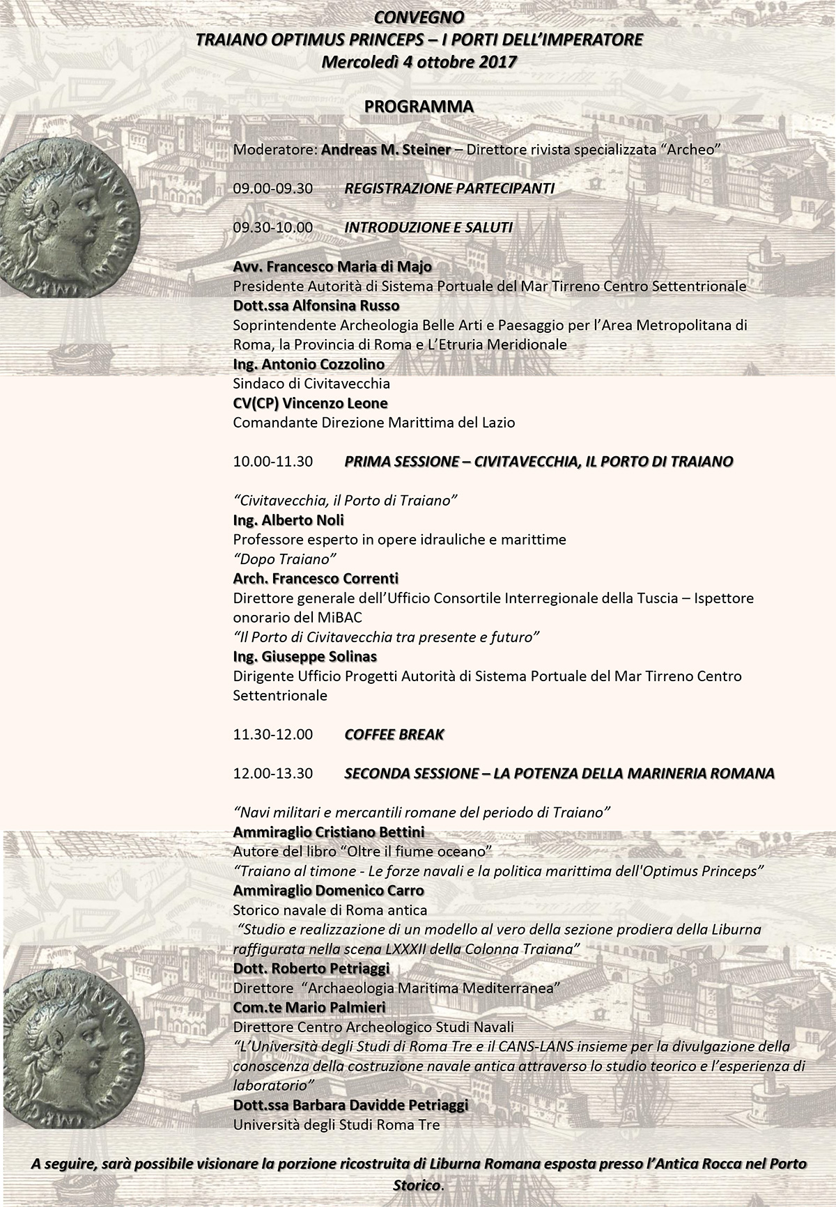 Il programma del Convegno 