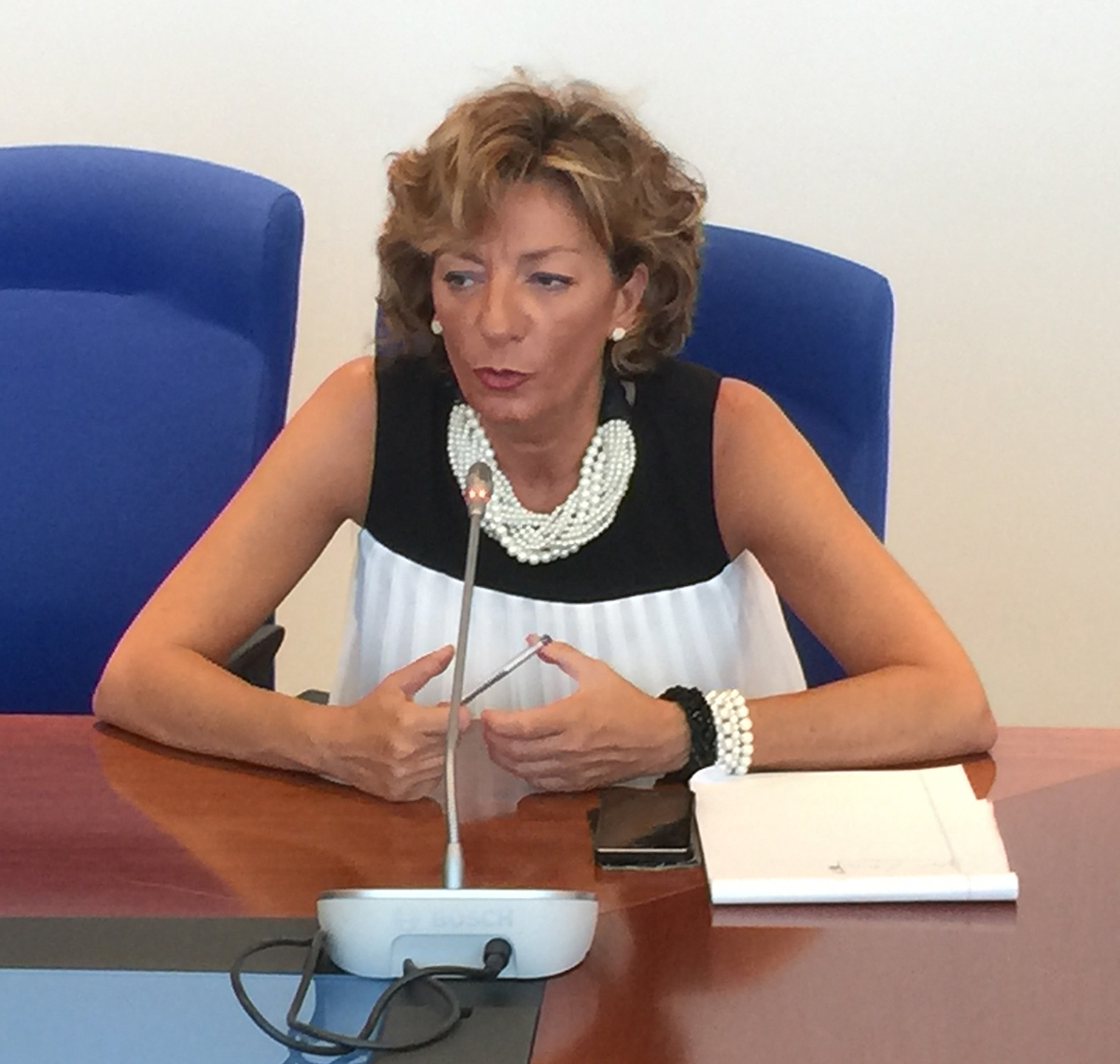 La Secretaria General de la AdSP Roberta Macii