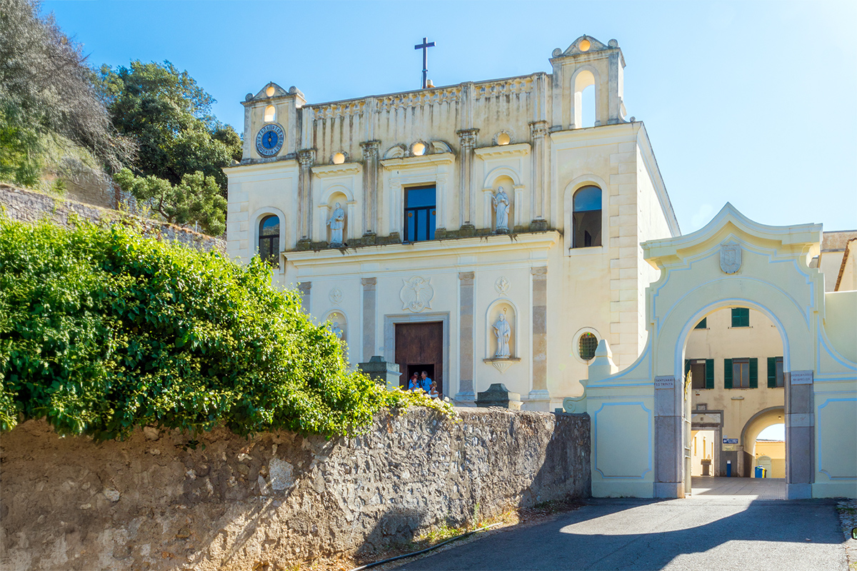 The Sanctuary of SS. Trinity in Gaeta