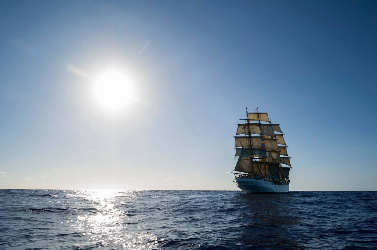 La storica nave veliero Sørlandet arriva a Civitavecchia: sarà possibile vederla e fotografarla fino al 30 ottobre (2017)