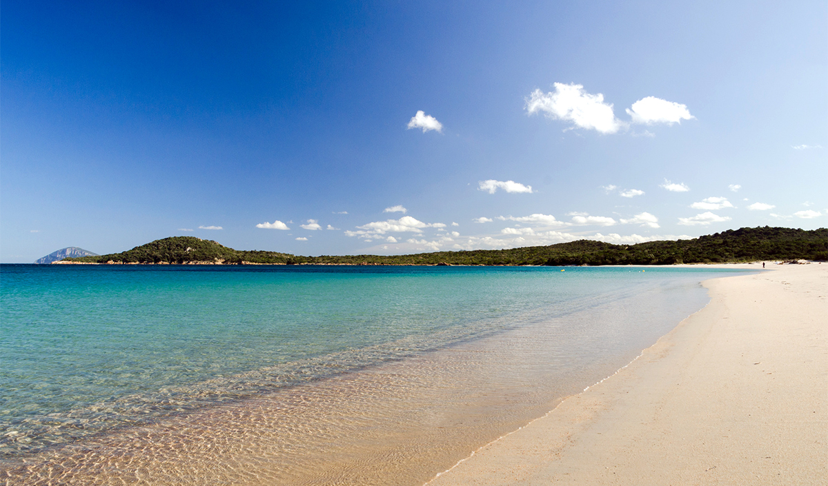 La playa de Liscia Ruja