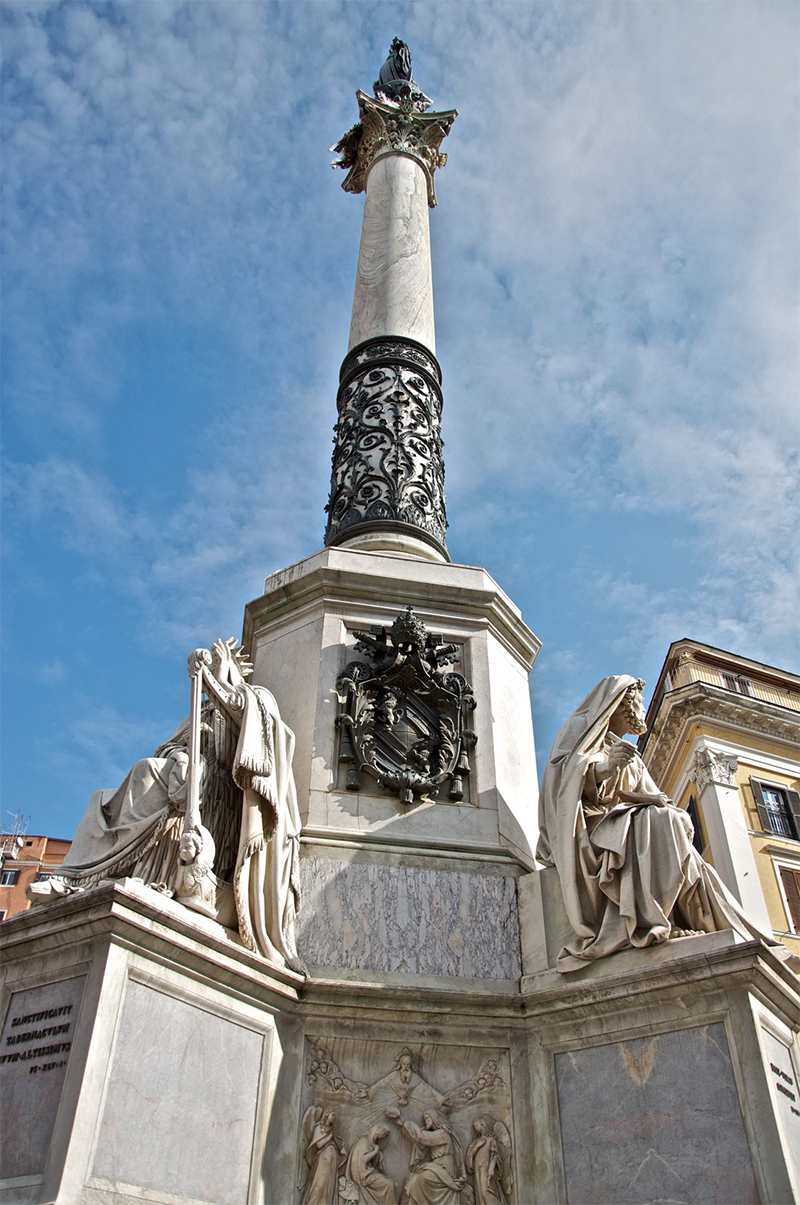 La columna de la Inmaculada Concepción