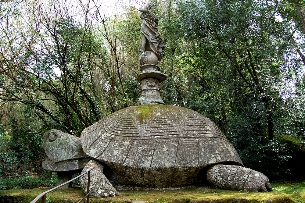 Big sculptural group of the Turtle Big sculptural group of the Turtle