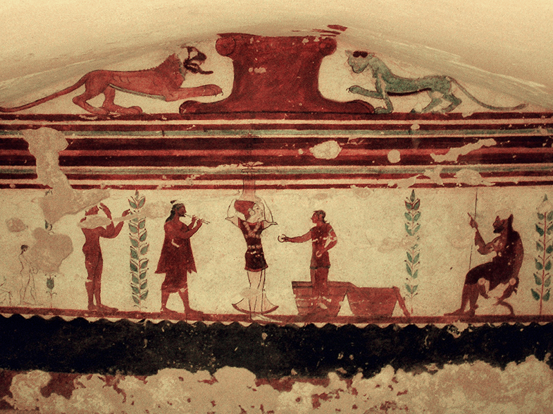Necropoli Etrusca di Monterozzi - Tomba dei Giocolieri di Waugsberg - Self-photographed, CC BY-SA 3.0