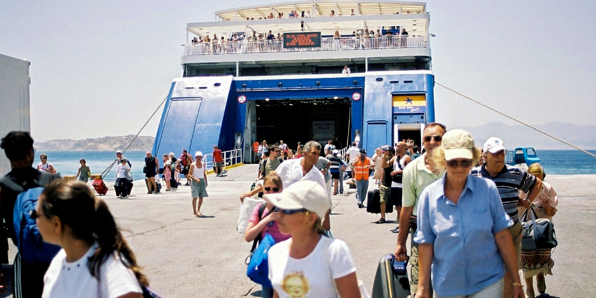 Consejos útiles para viajar en ferry - Procedimientos de desembarque (pax-out)
